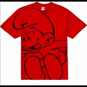 Limited Edition Supreme Smurf Shirt